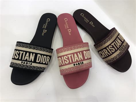 christian dior slipper.